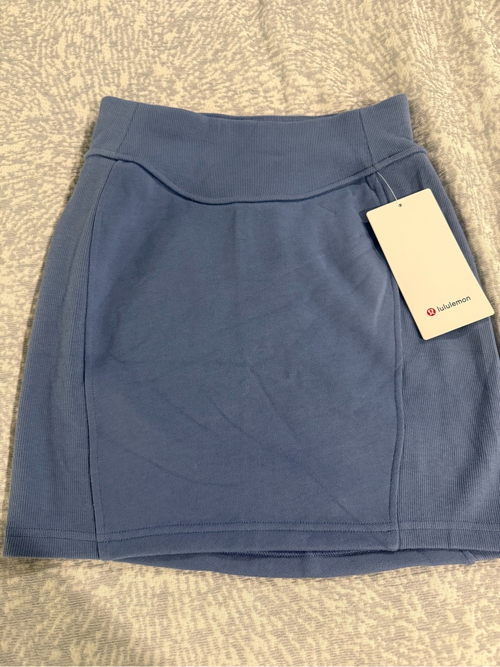 lululemon athletica Women's Periwinkle Knit Mini Skirt